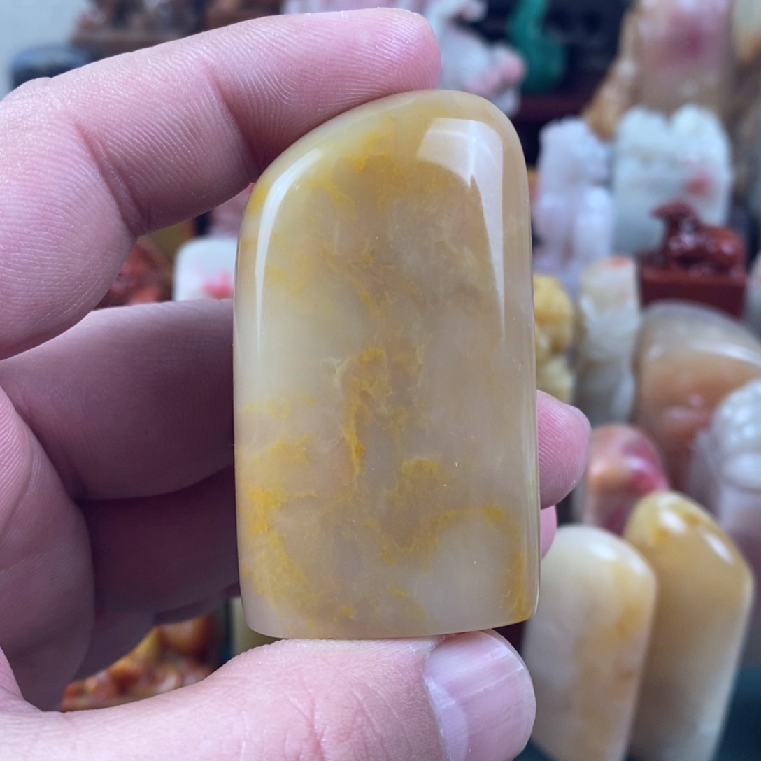 巴林石巴林石随形章