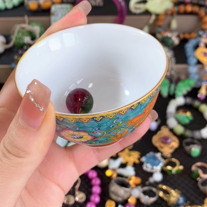 杰***祥杯瓷器杯子漂亮漂亮