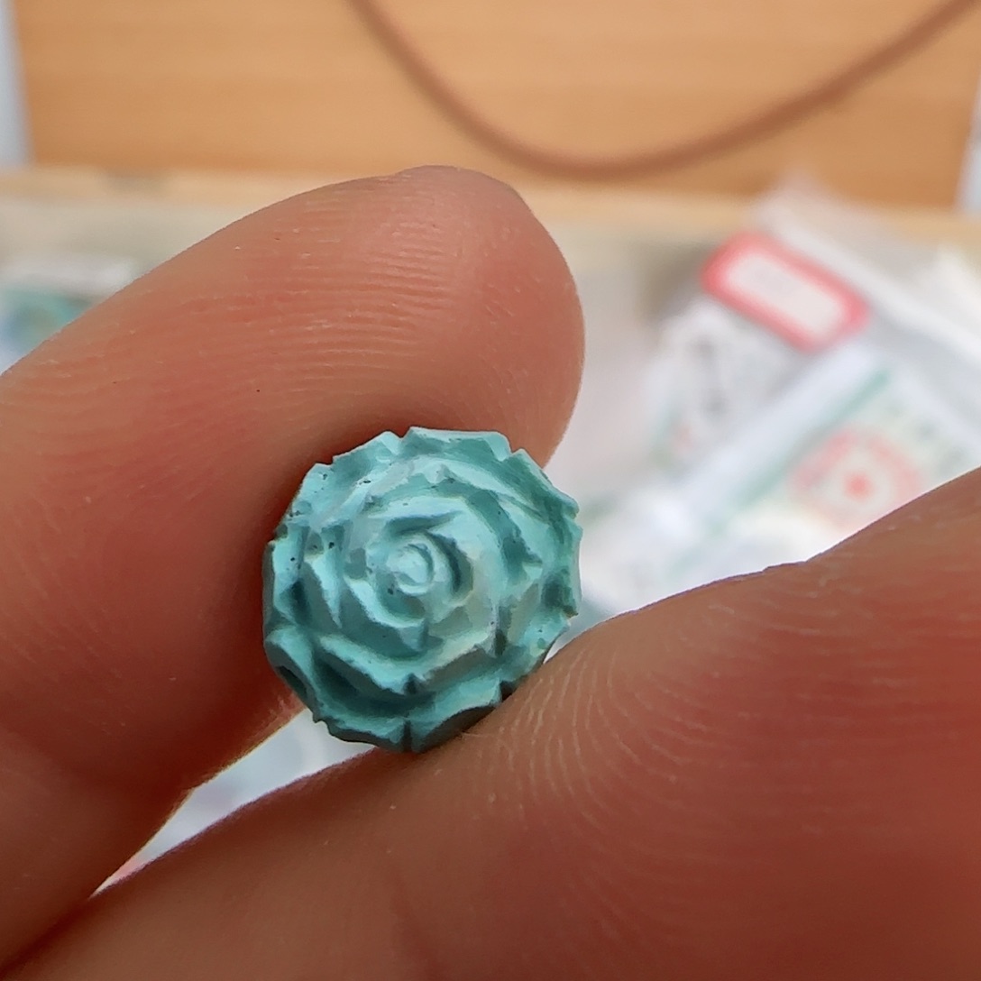 绿松石珠宝半成品未镶嵌