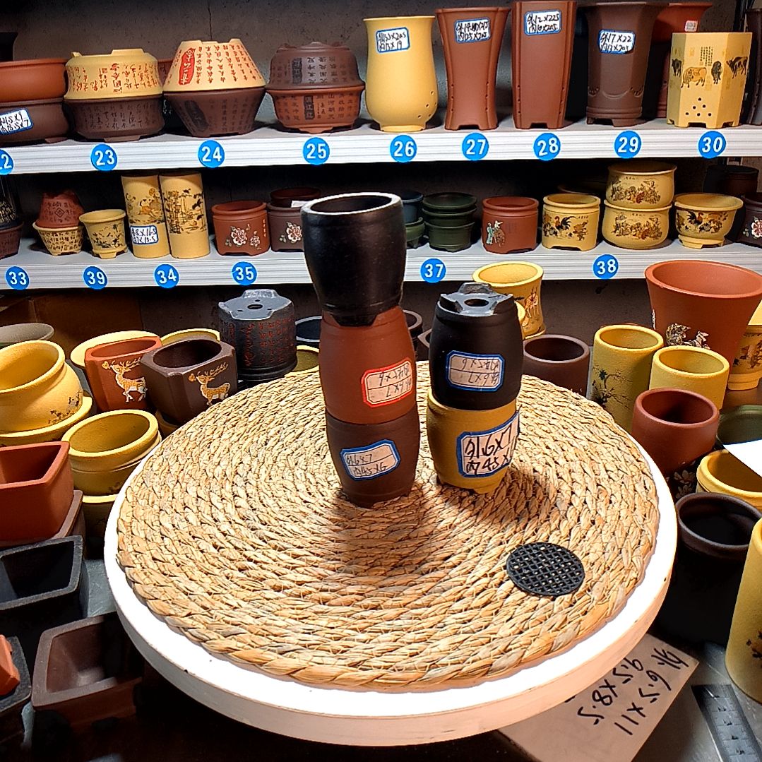 宜兴紫砂紫砂花盆花盆