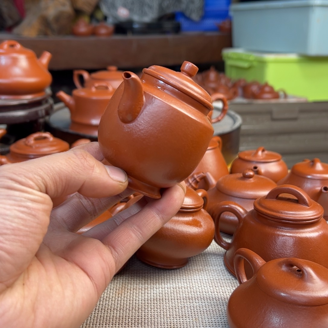 紫砂壶全手工制作宫灯