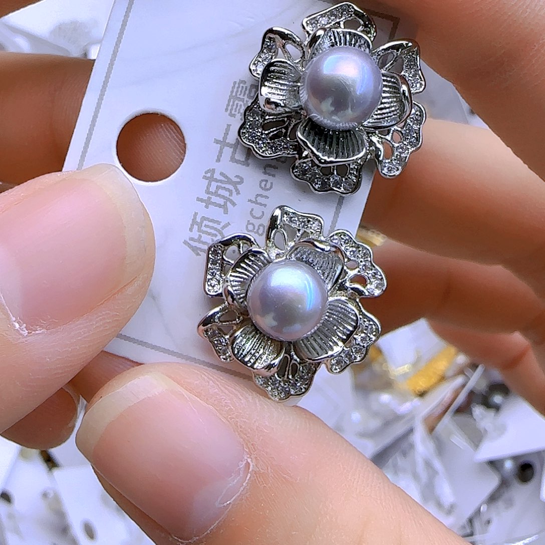 银S925镶嵌740淡水珍珠