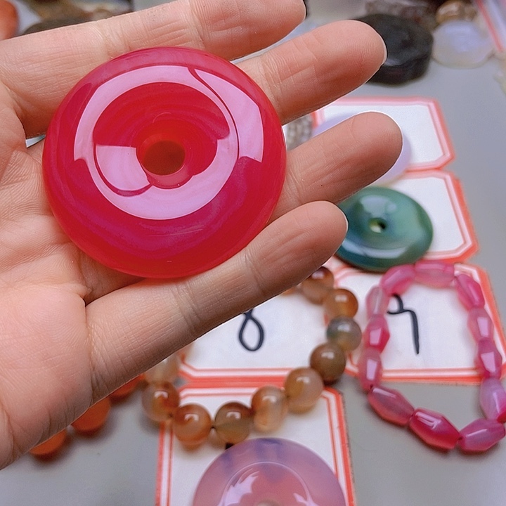 【闪购商品】未镶嵌玛瑙/玉髓珠宝半成品用****7