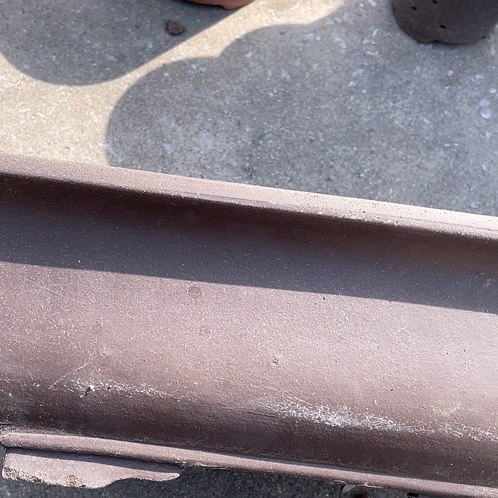 紫砂宜兴紫砂40素面马槽