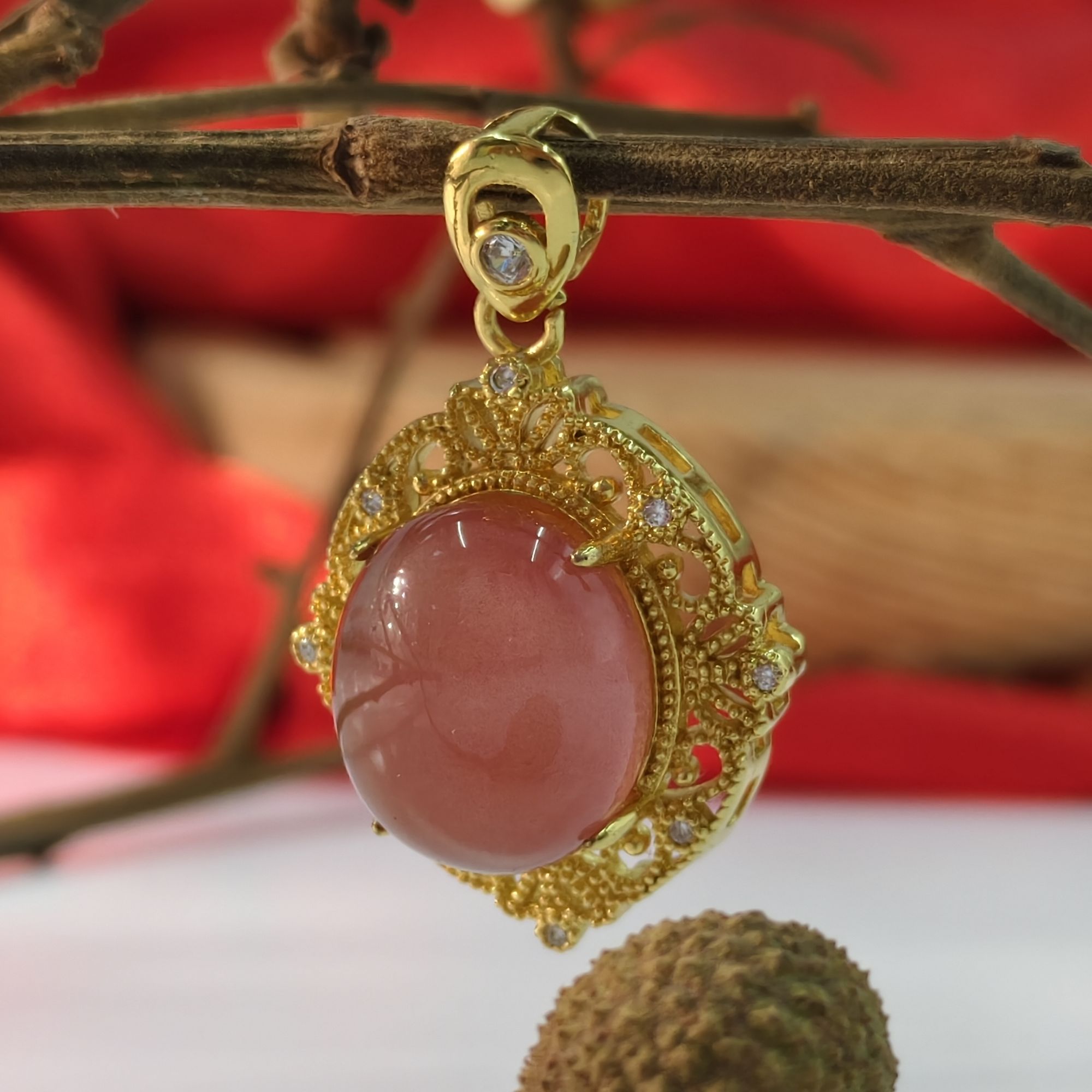 [粉丝专属]高奢臻品南红吊坠 XKZF30（多样性发货）