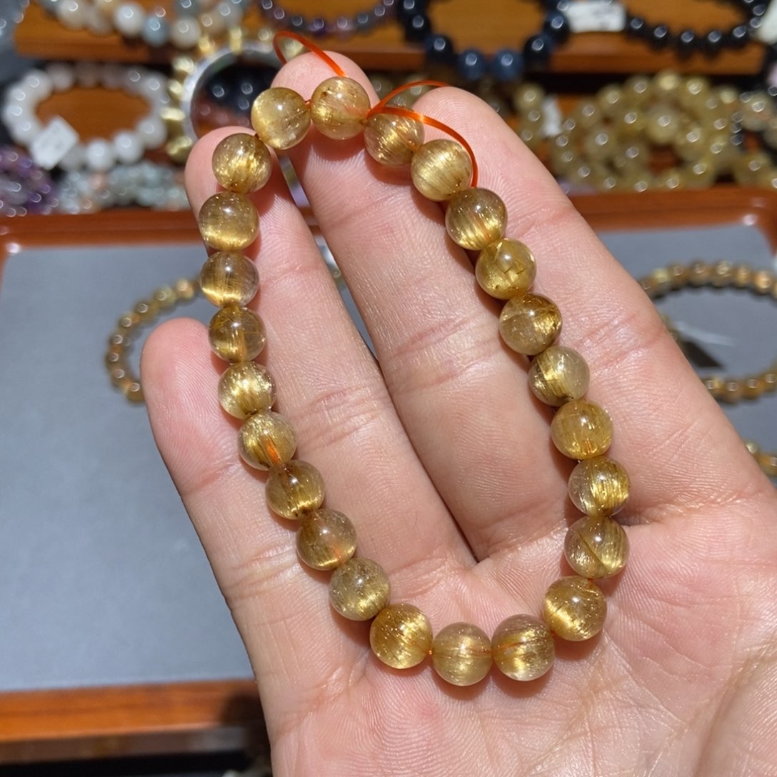 水晶手链未镶嵌窝**冷