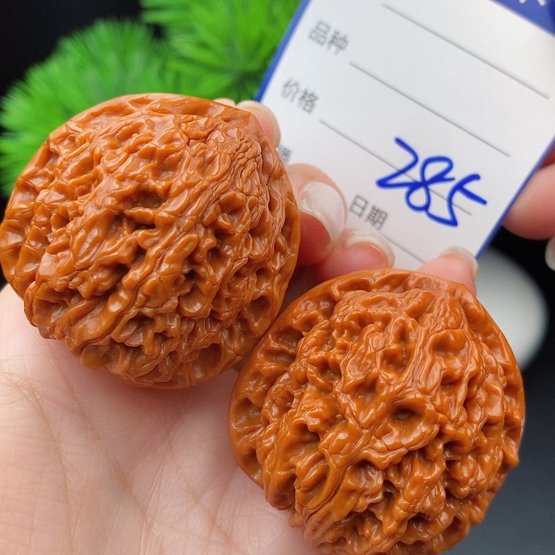 文玩核桃把件41水龙纹285