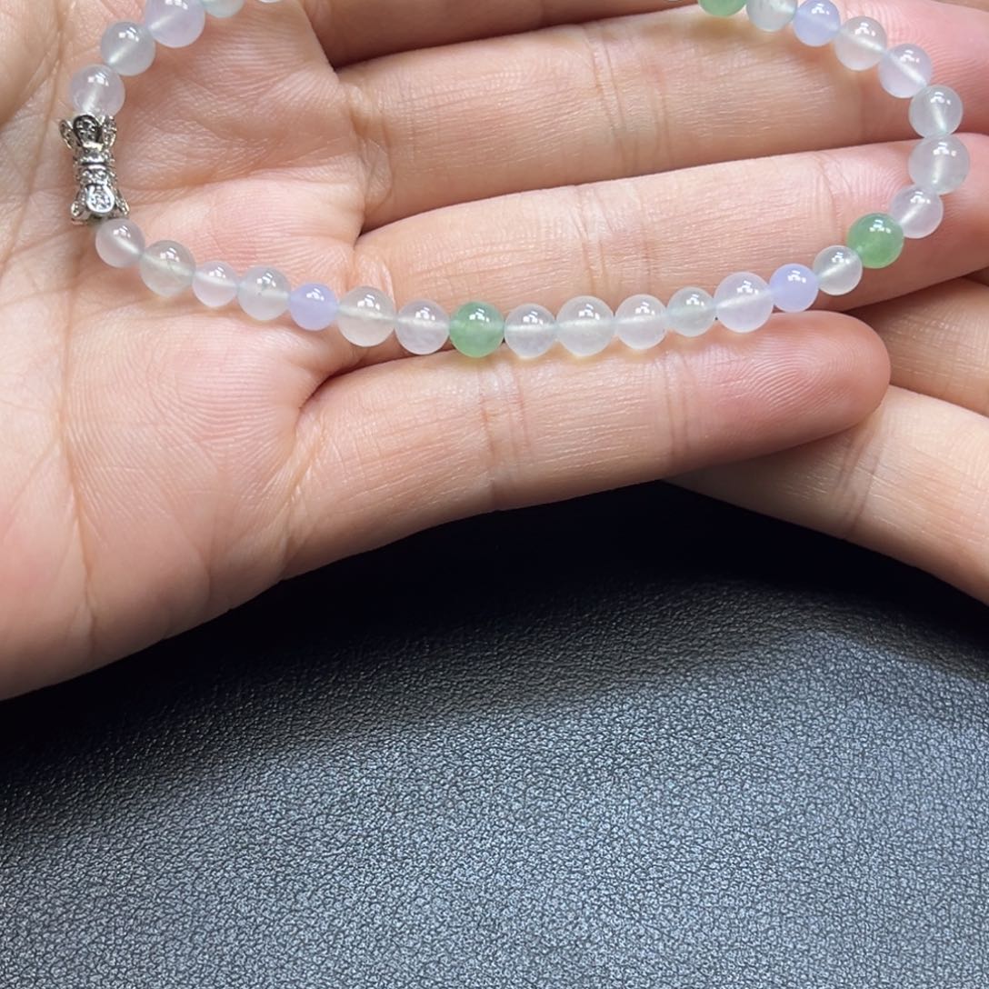 翡翠未镶嵌手链缅甸翡翠