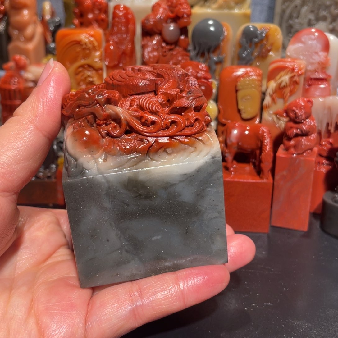 寿山石印石精美印