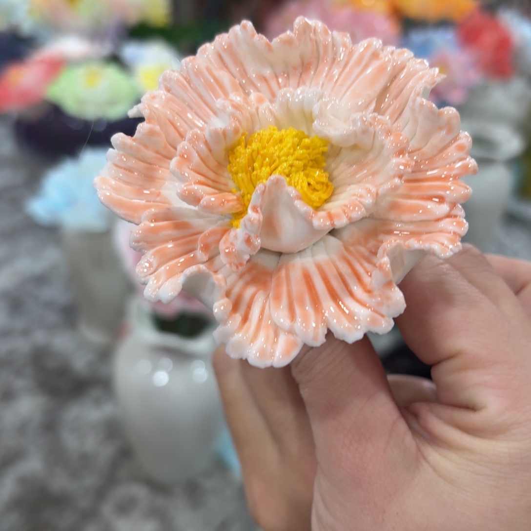 特价陶瓷花拍满20元发货，爱退款拉黑