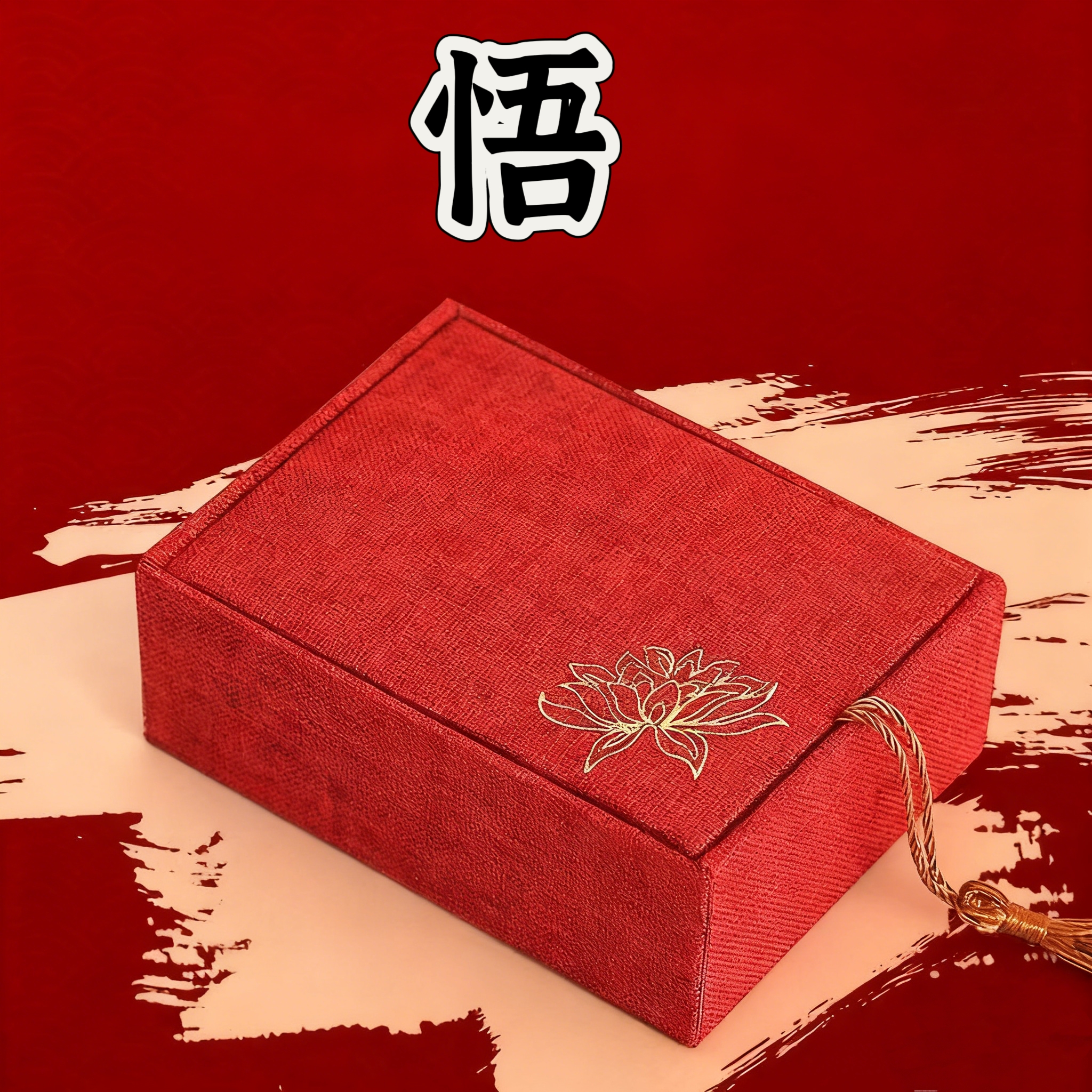 合金吊坠 【悟忠老师】手工制作镶嵌温变五行七星l 礼盒款