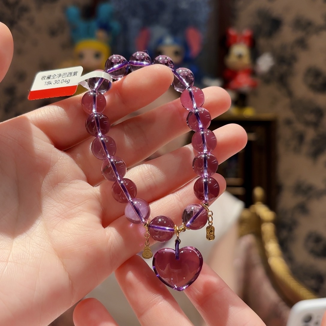 未镶嵌手链水晶手串