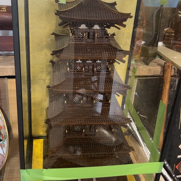 木中古工艺品摆件