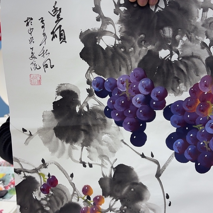 国画纯手绘国画作品