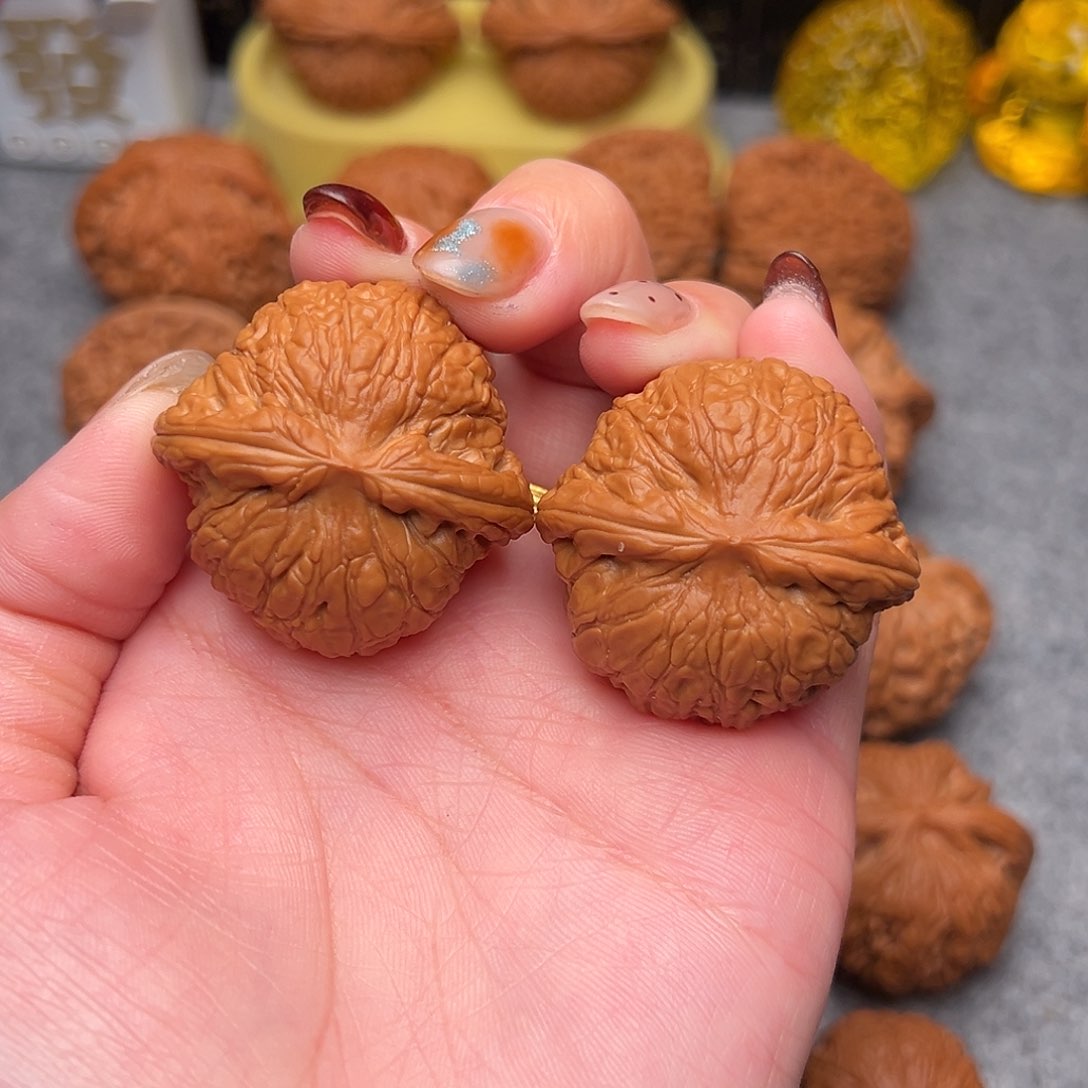 把件文玩核桃毕业精品精配乾隆磨37全品绝配