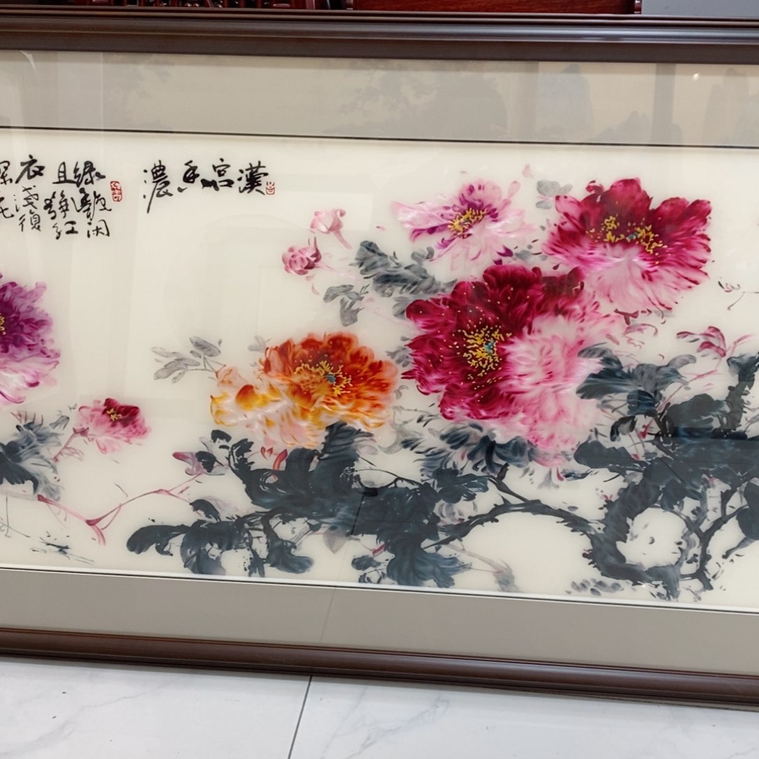 织绣中*纯手工苏州刺绣