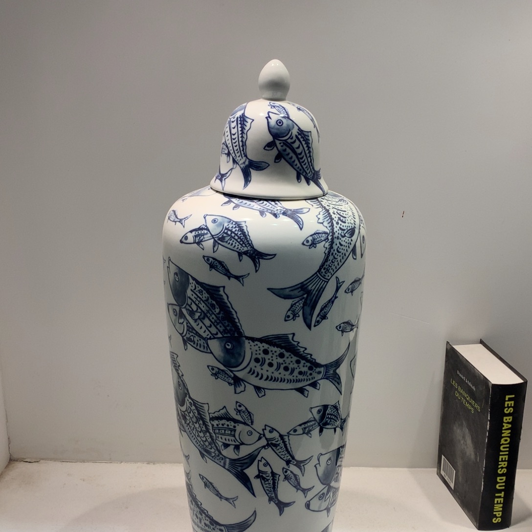 景德镇陶瓷花瓶摆