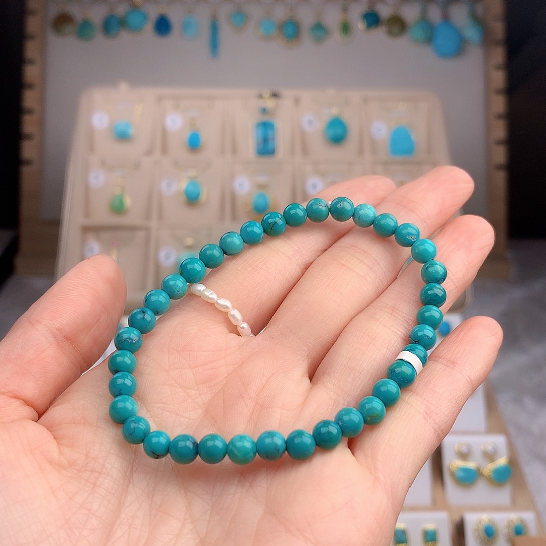 绿松石手链未镶嵌