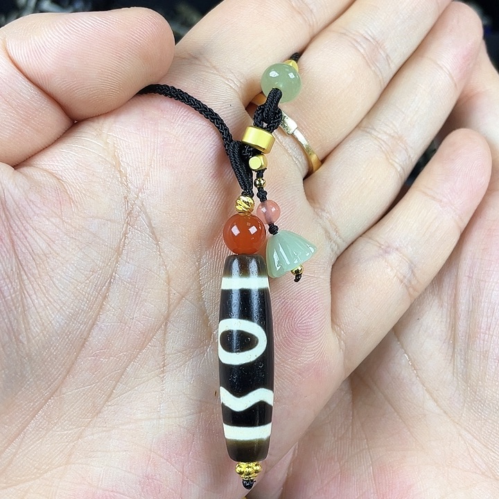 玛瑙/玉髓颈饰合金