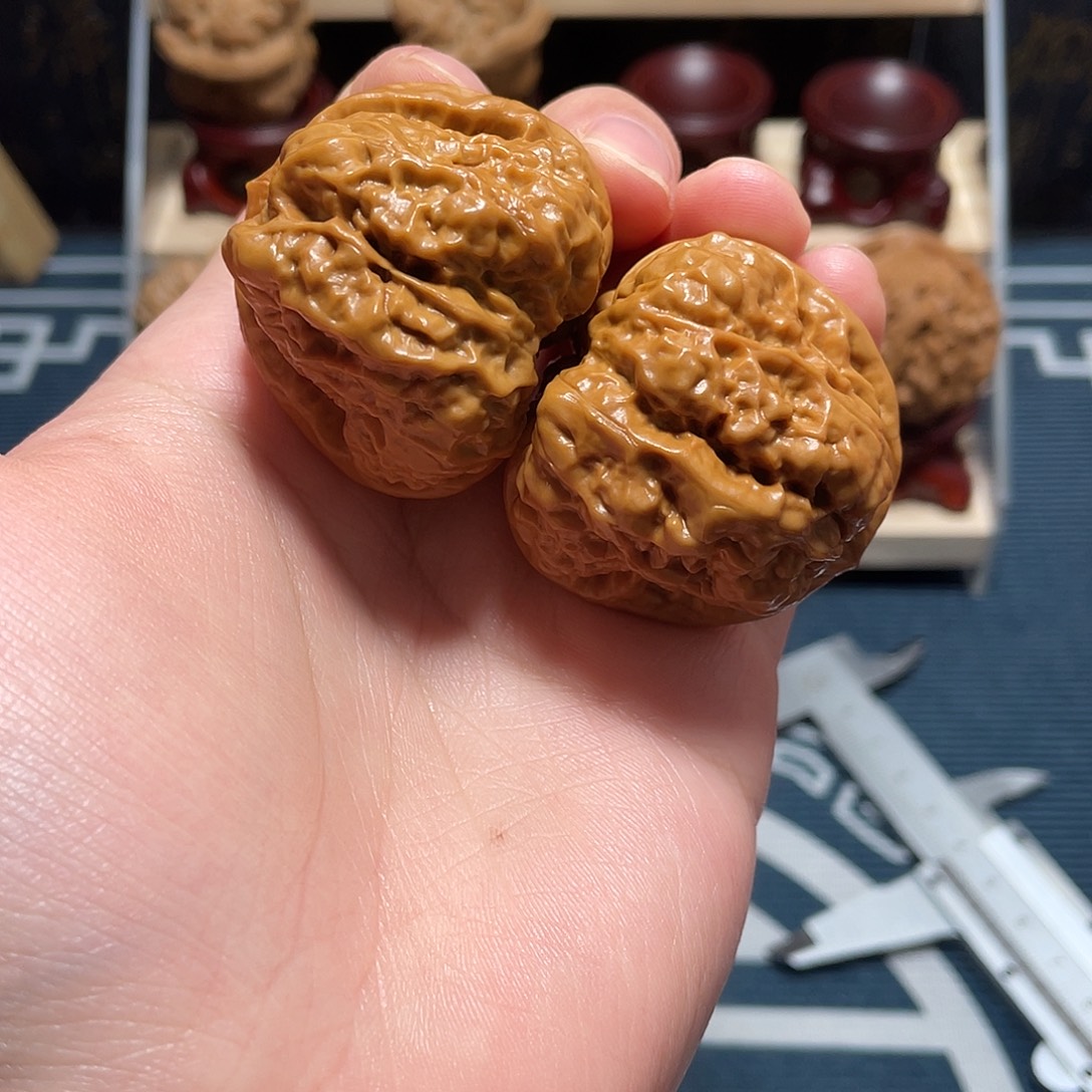 周****文玩核桃把件蛤蟆