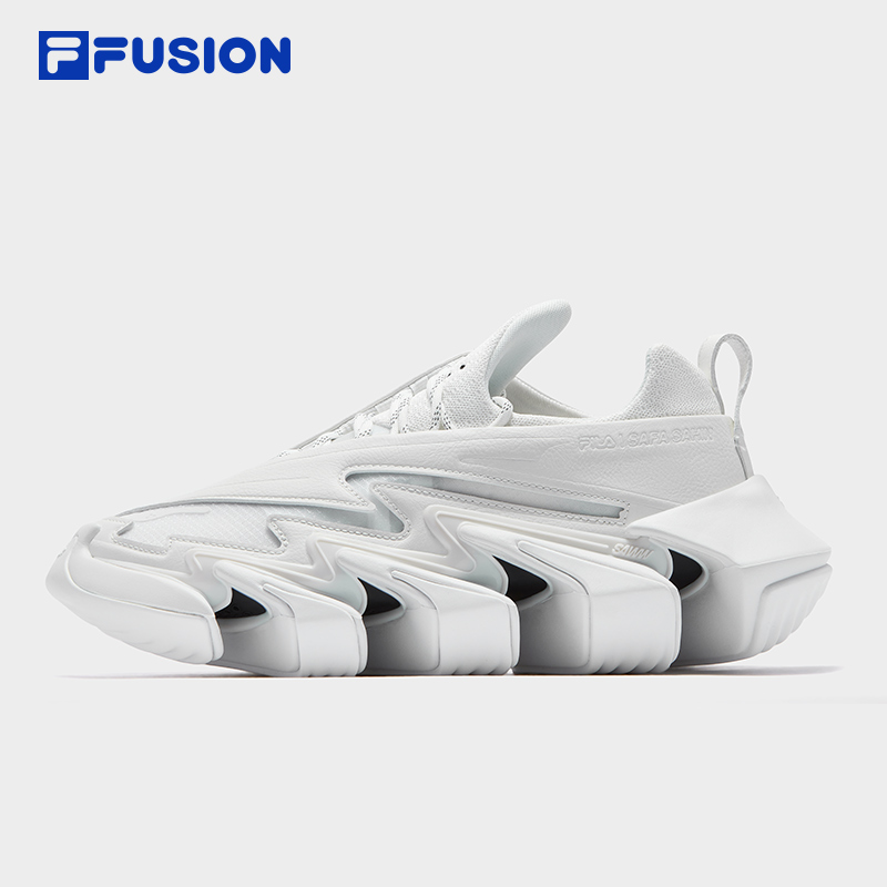 FILA FUSIONSAWTOOTH未来潮鞋女25秋新款锯齿鞋跑步鞋T12W521121F