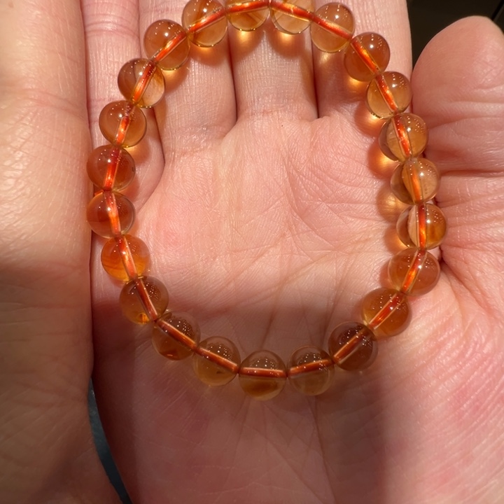 南红玛瑙手链未镶嵌南红