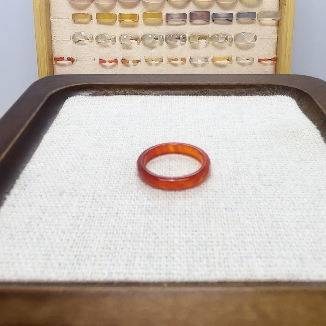 玛瑙/玉髓未镶嵌戒指508港7