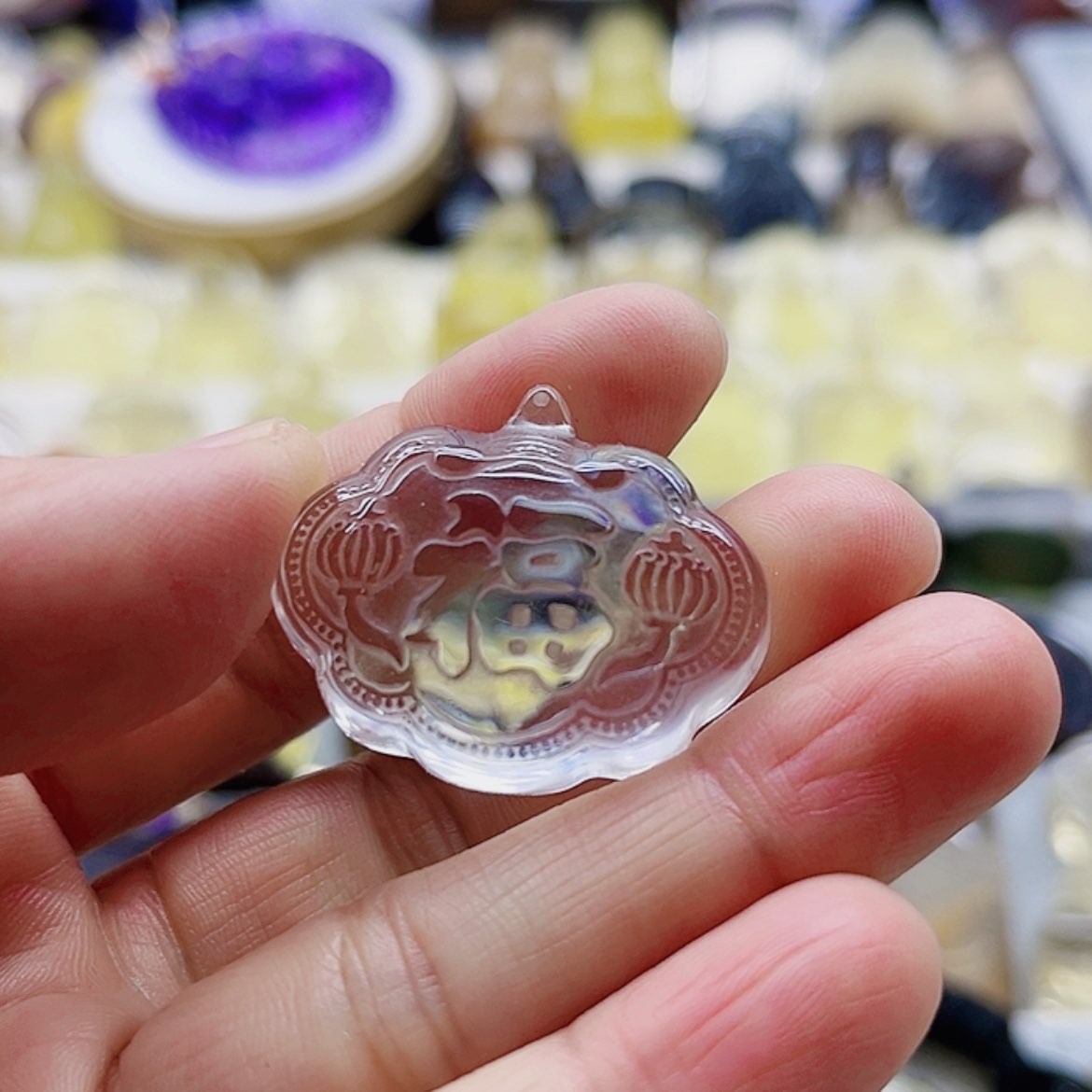 【闪购商品】水晶如意锁未镶嵌