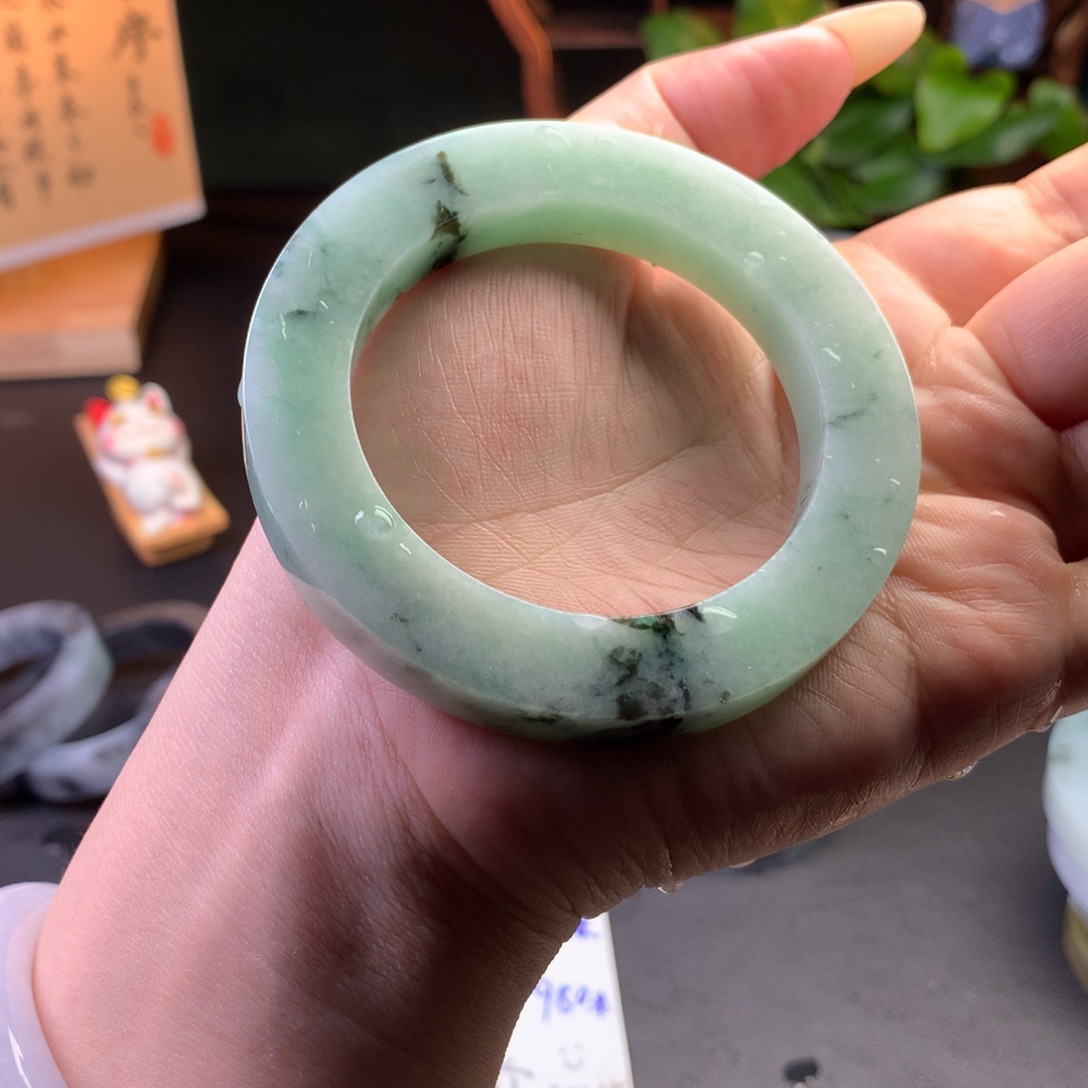 未镶嵌手镯定制翡翠54-61.5