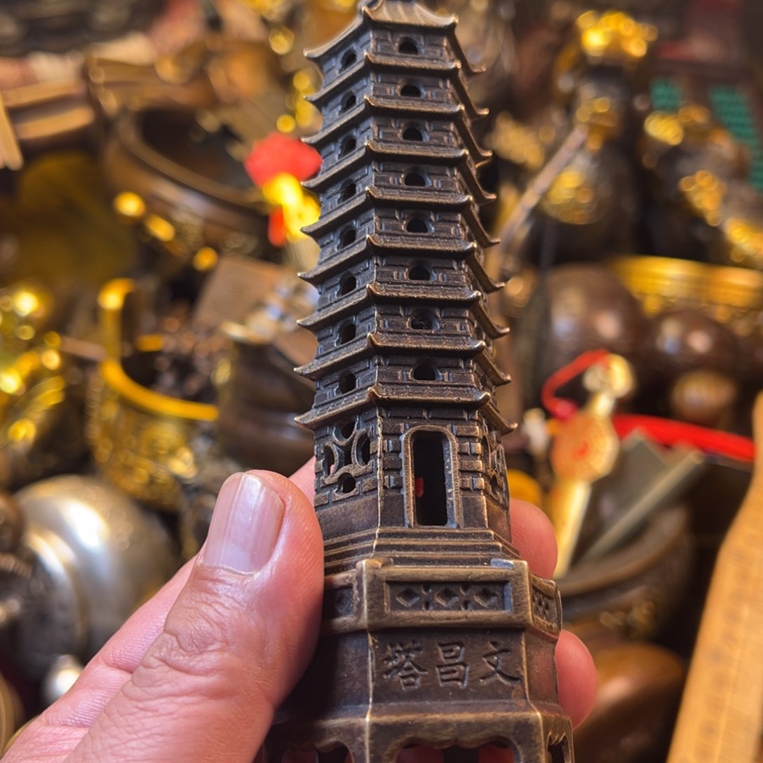 茶壶香炉铜器摆件
