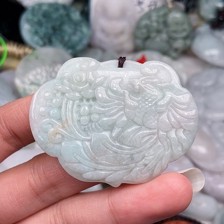 颈饰未镶嵌翡翠翡翠