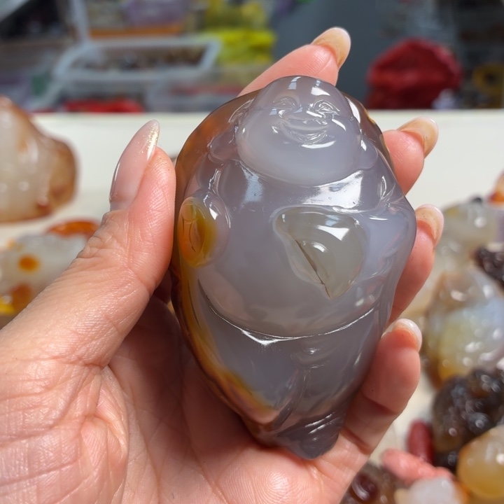 玛瑙/玉髓未镶嵌吊坠(不含链)