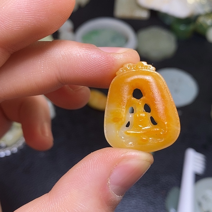 和田玉（子料）未镶嵌颈饰