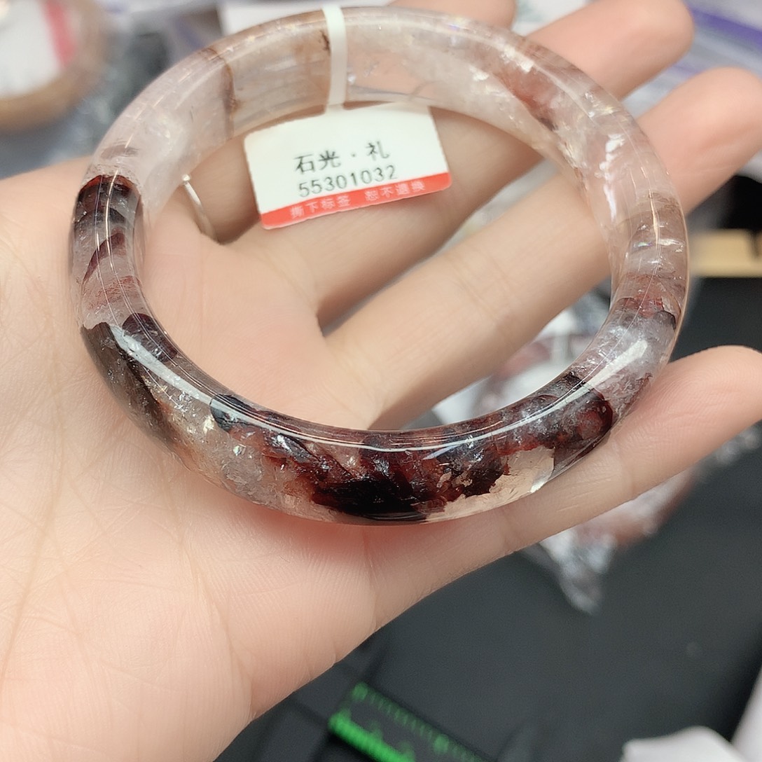 水晶手镯未镶嵌097（5453:：）