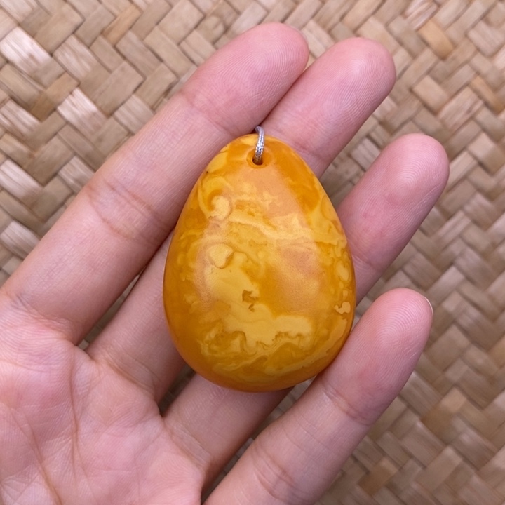 琥珀未镶嵌裸石蜜蜡M