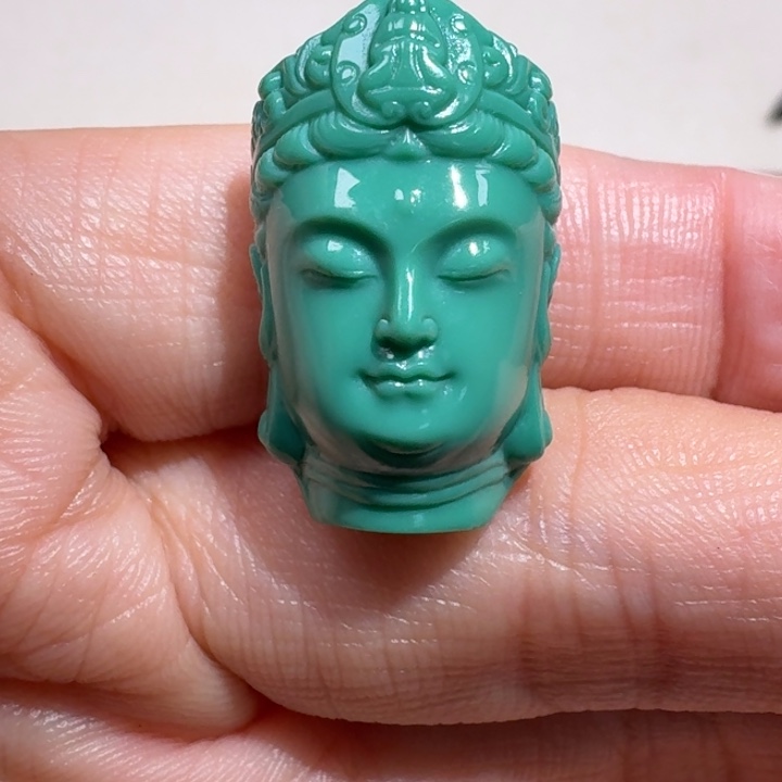 幕***秋绿松石未镶嵌配饰