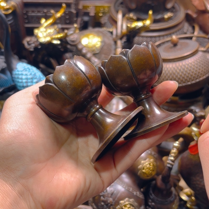 铜器摆件收收藏藏