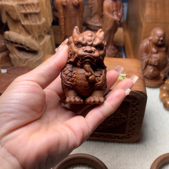 檀香木其他老山檀香手把件