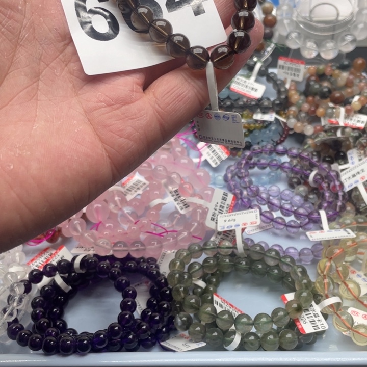 水晶手链未镶嵌水晶