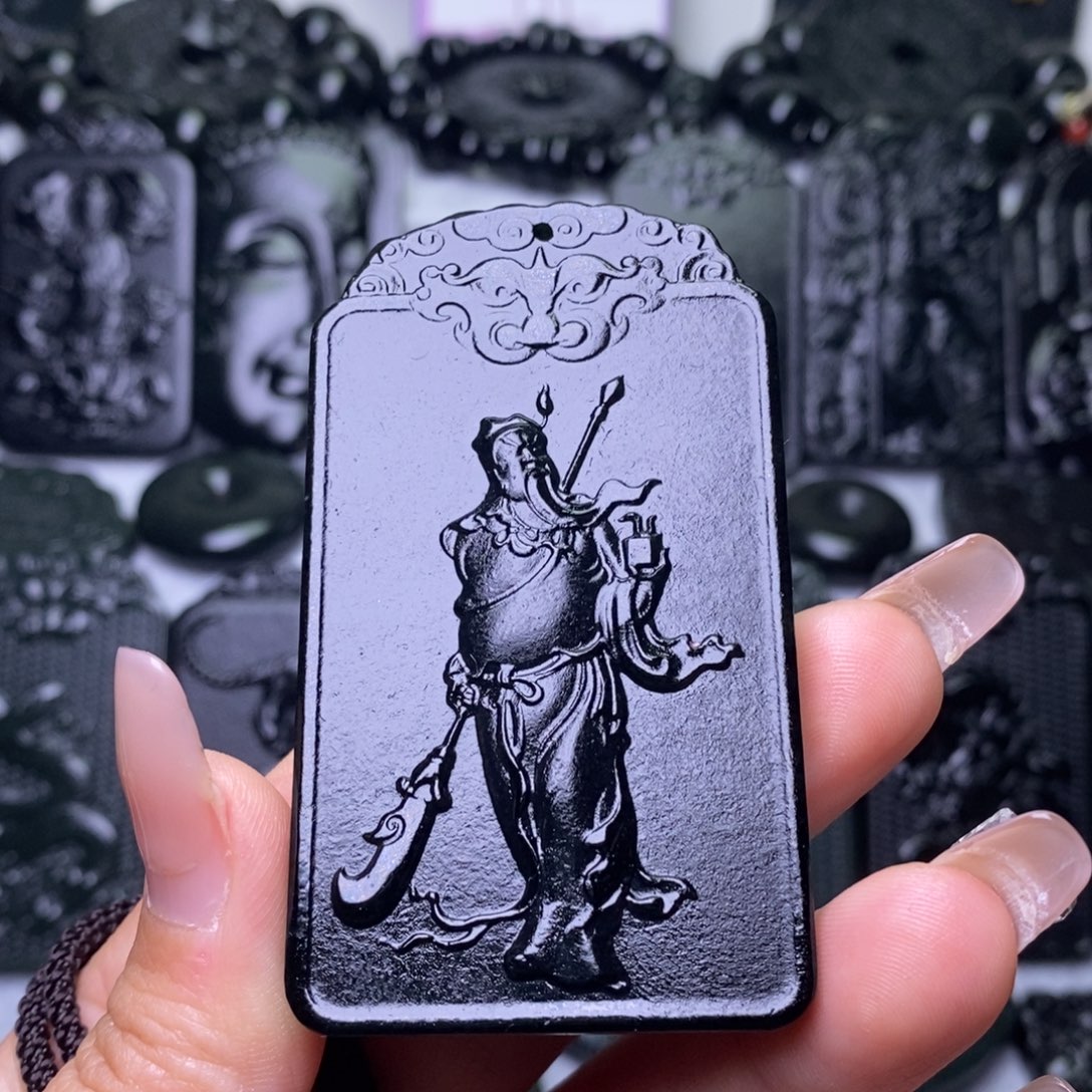 和田玉（青玉）未镶嵌颈饰