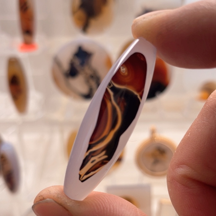 未镶嵌吊坠(不含链)玛瑙/玉髓