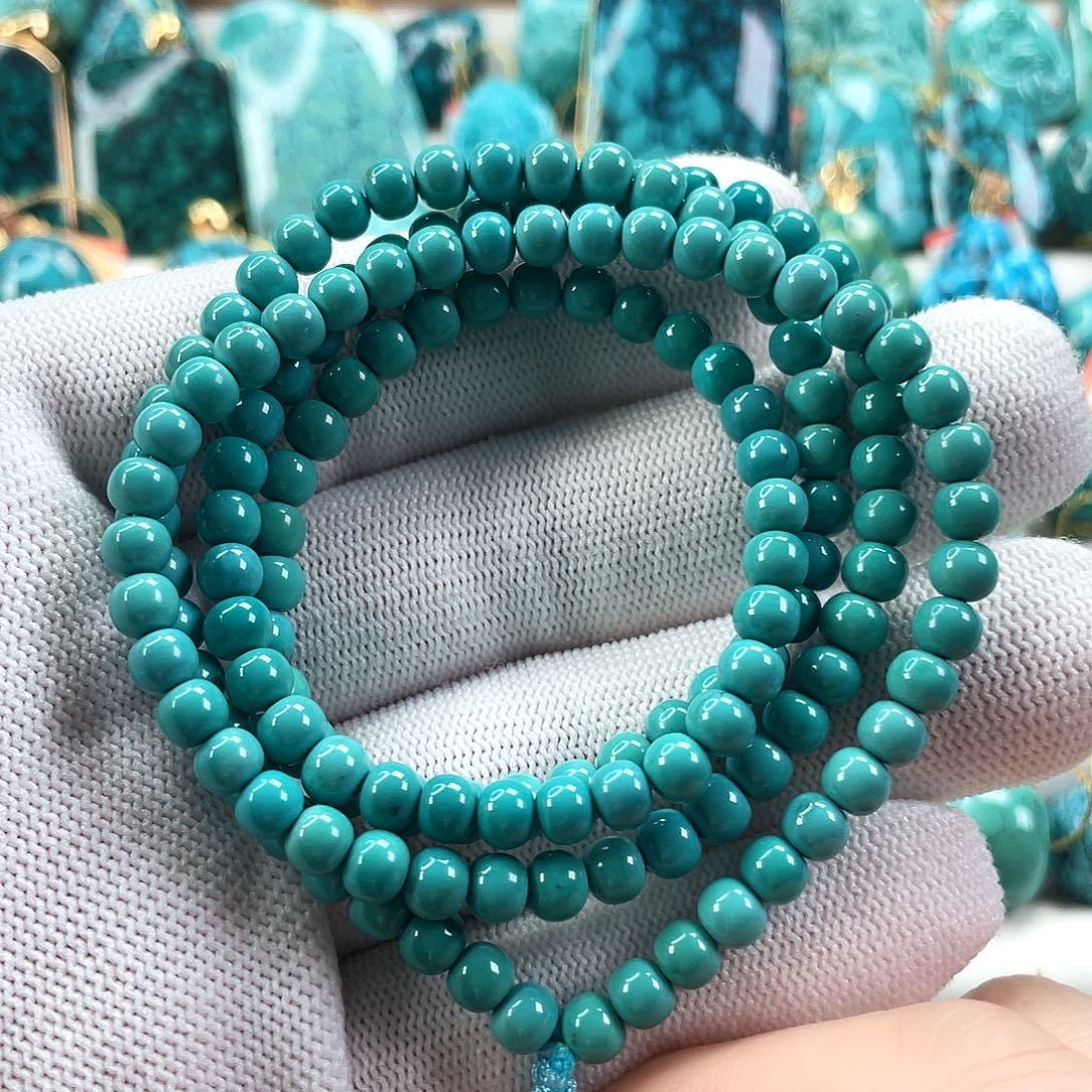 绿松石未镶嵌车挂尺寸5