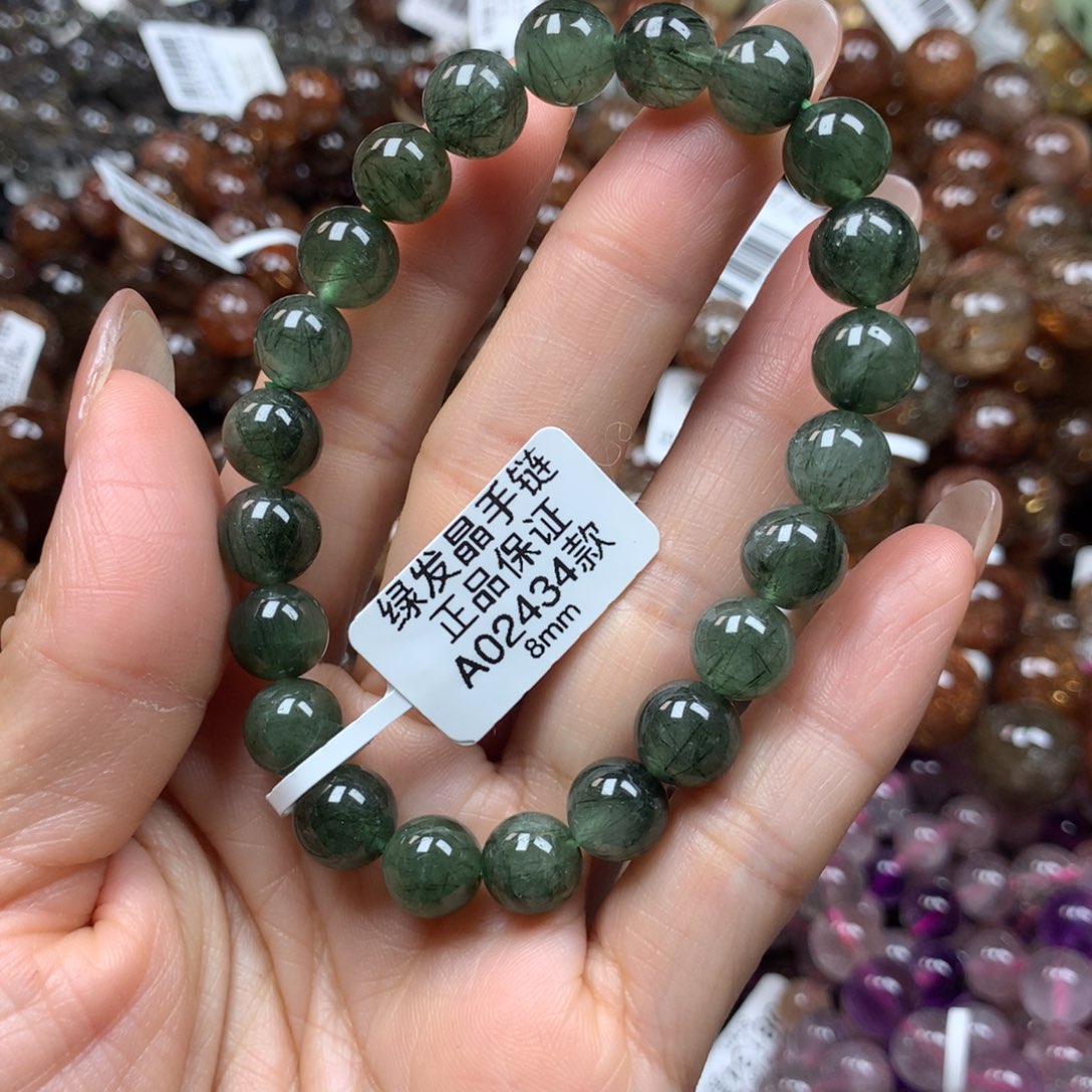 天然未镶嵌水晶手链