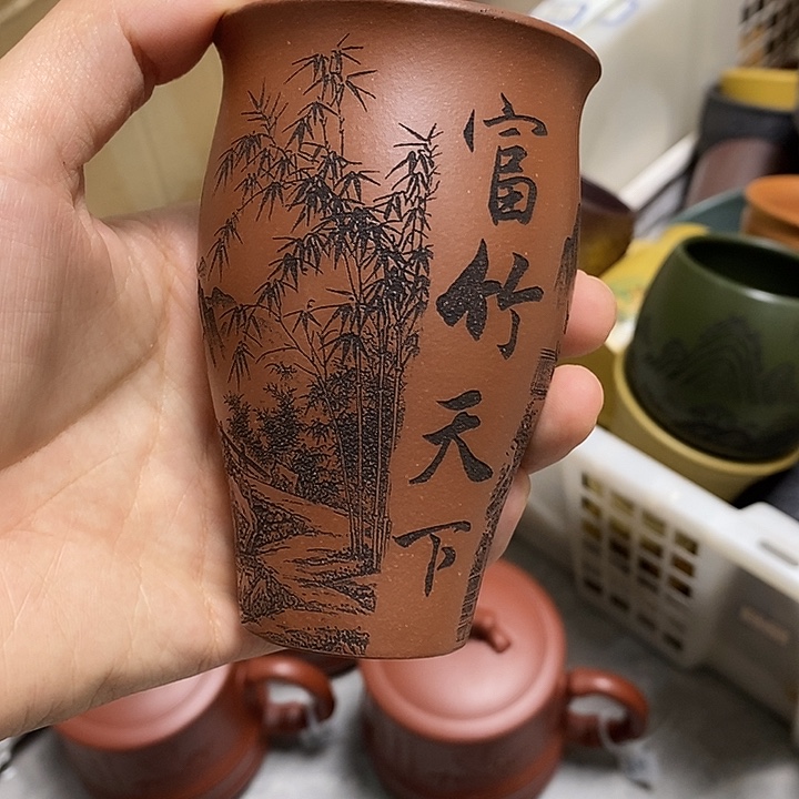 茶杯紫砂放漏11111111111