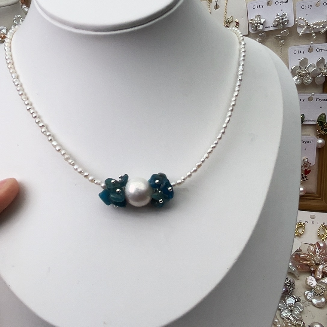 颈饰未镶嵌淡水珍珠