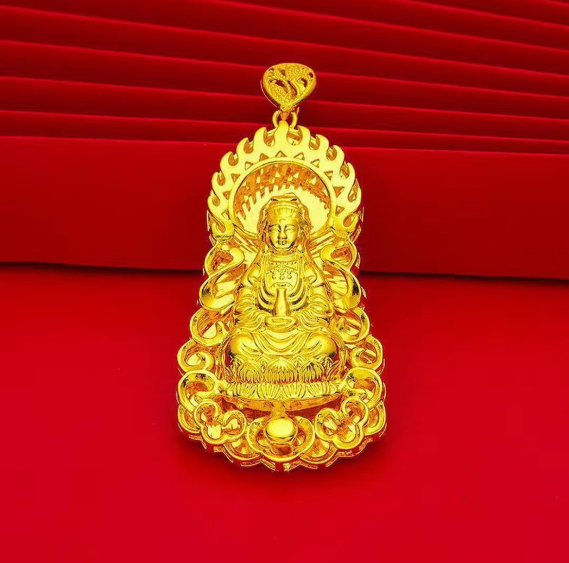 合金吊坠 观音吊坠