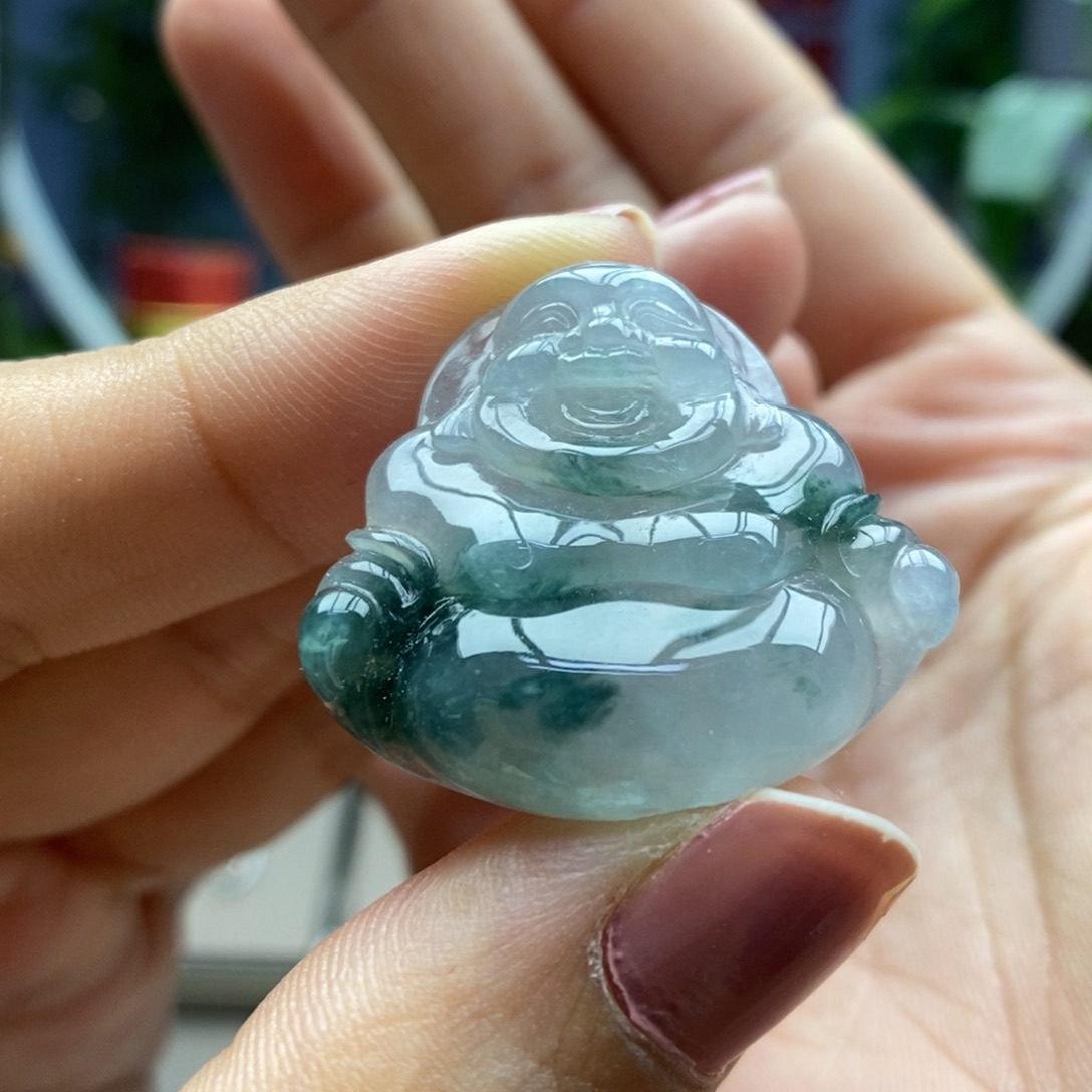 翡翠未镶嵌颈饰吊坠31