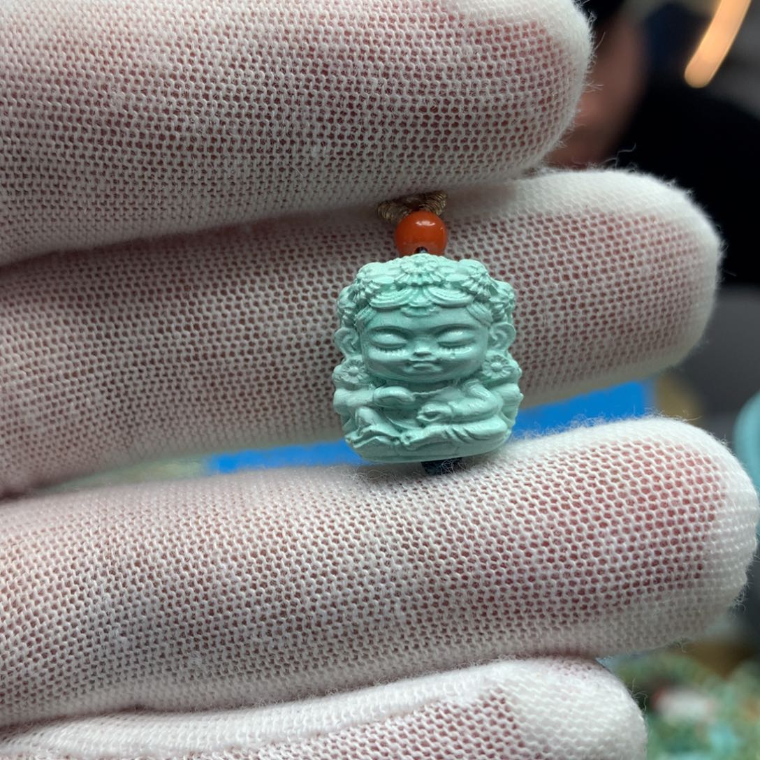 绿松石挂件未镶嵌