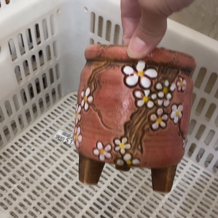 粗陶材质多肉花盆