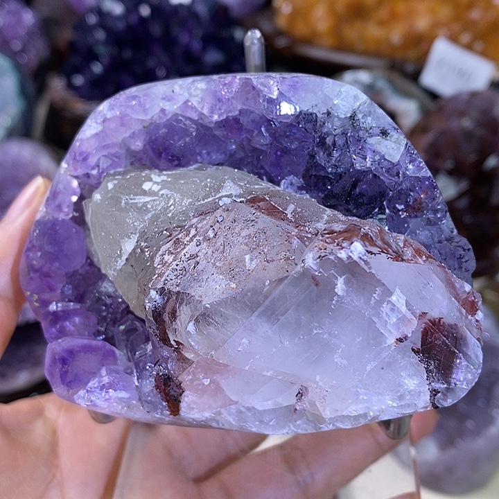 未镶嵌紫晶大型摆件（非配饰）